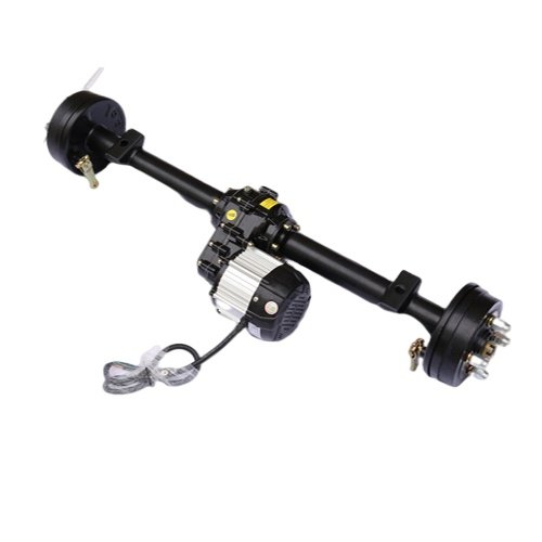 China Electric Vehicle Rear Axles with Gear Box for Electric Golf Carts Shuttle Buses